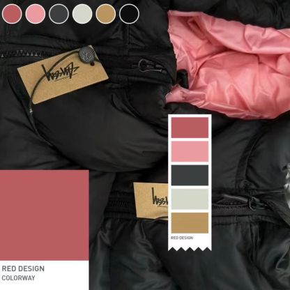 2024 Stuthtssy 冬用暖かい防水ダックダウンジャケット