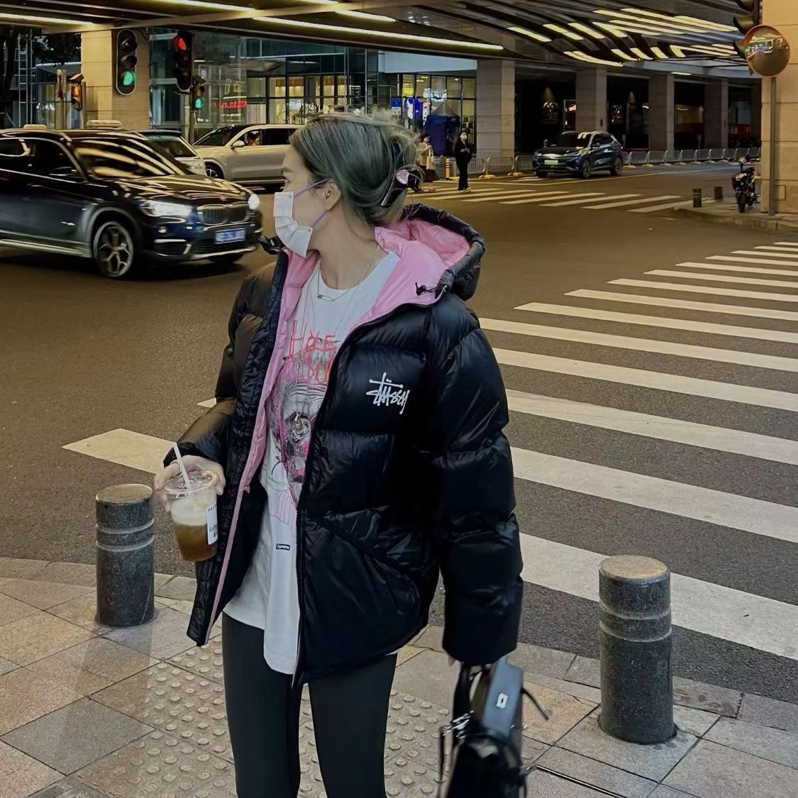 2024 Stuthtssy 冬用暖かい防水ダックダウンジャケット