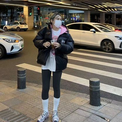 2024 Stuthtssy 冬用暖かい防水ダックダウンジャケット