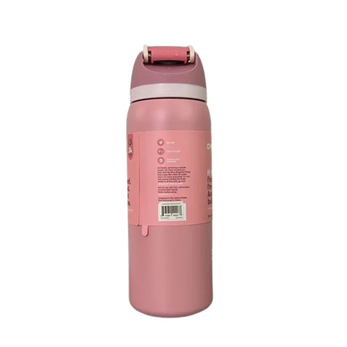 Owala x Whole Foods Rosy Dreams Pink Insulated Built-In Straw 32 oz Water Bottle