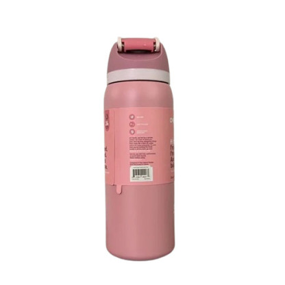 Owala x Whole Foods Rosy Dreams Pink Insulated Built-In Straw 32 oz Water Bottle