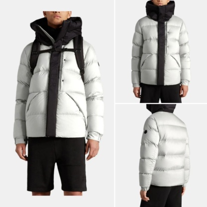 몽클레어 마데이라 시리즈 다운 재킷 남녀공용 라이트 그레이 I20911A002015333391Y