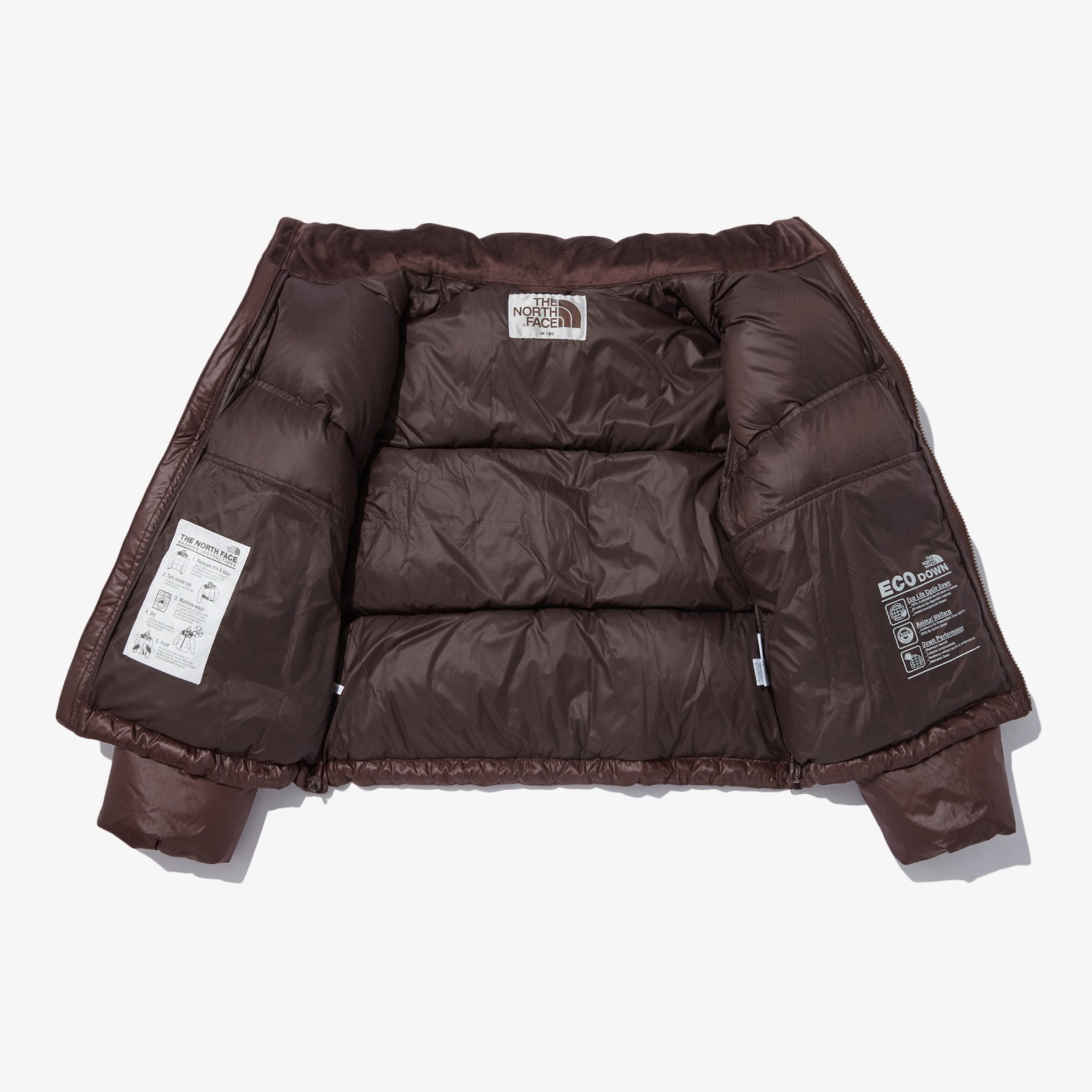 THthtE NORthtTH FAthtCE★W'S NOVELTY NUPTSE 다운★BROWN★