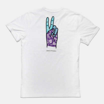 puthtma x Cithtele Peace is the Place Tee Unisex