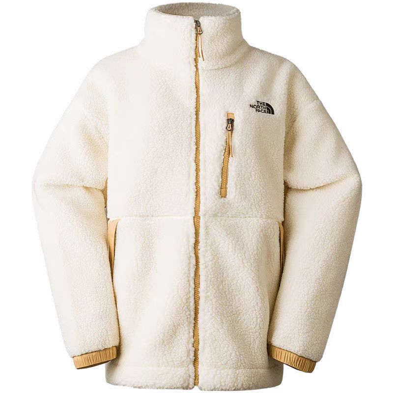 【THthtE NORthtTH FAthtCE】라인 울 양털 재킷