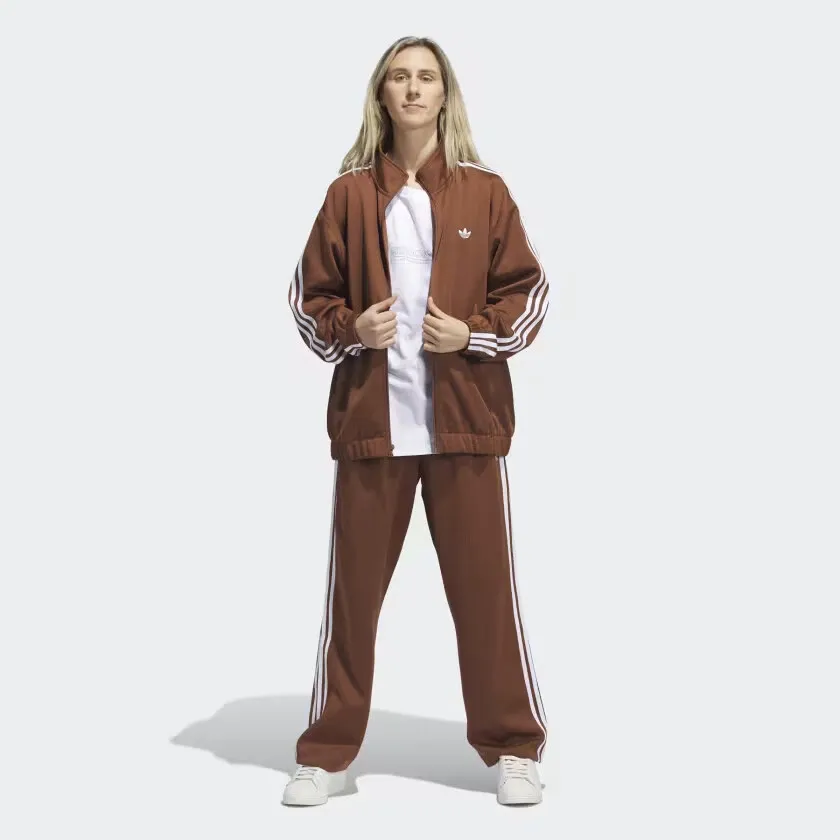  아디다스 오리지널스 유니섹스 슈퍼파이어 자수 트레포일 트랙수트 (재킷 & 팬츠)
