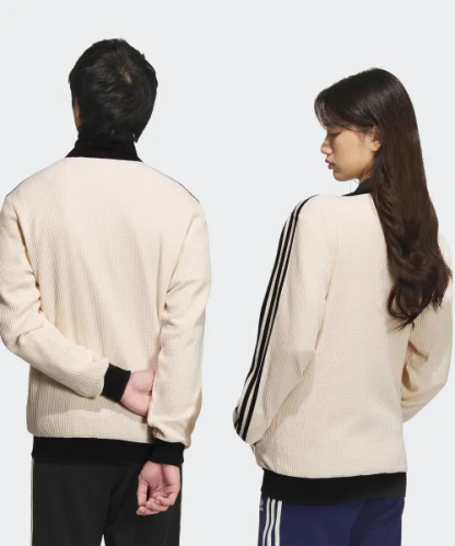 아디컬러 클래식 트랙탑 (와플) 