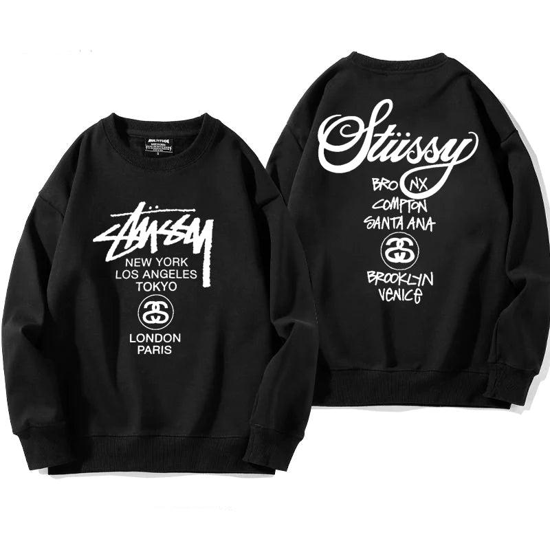 STUthtSSY fashionable casual long sleeves