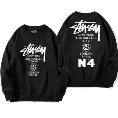 STUthtSSY fashionable casual long sleeves