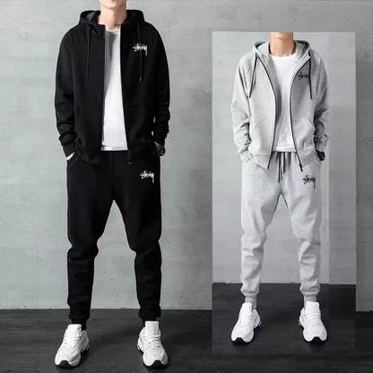 STUthtSSY 카디건파카+즈본 이염셋트