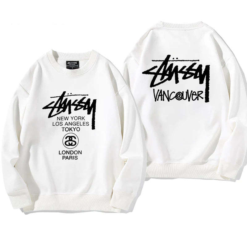 STUthtSSY fashionable casual long sleeves