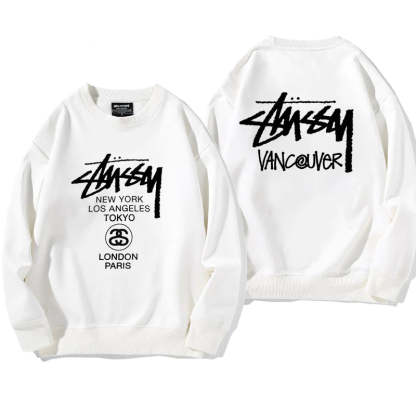 STUthtSSY fashionable casual long sleeves