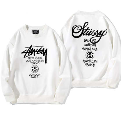 STUthtSSY fashionable casual long sleeves