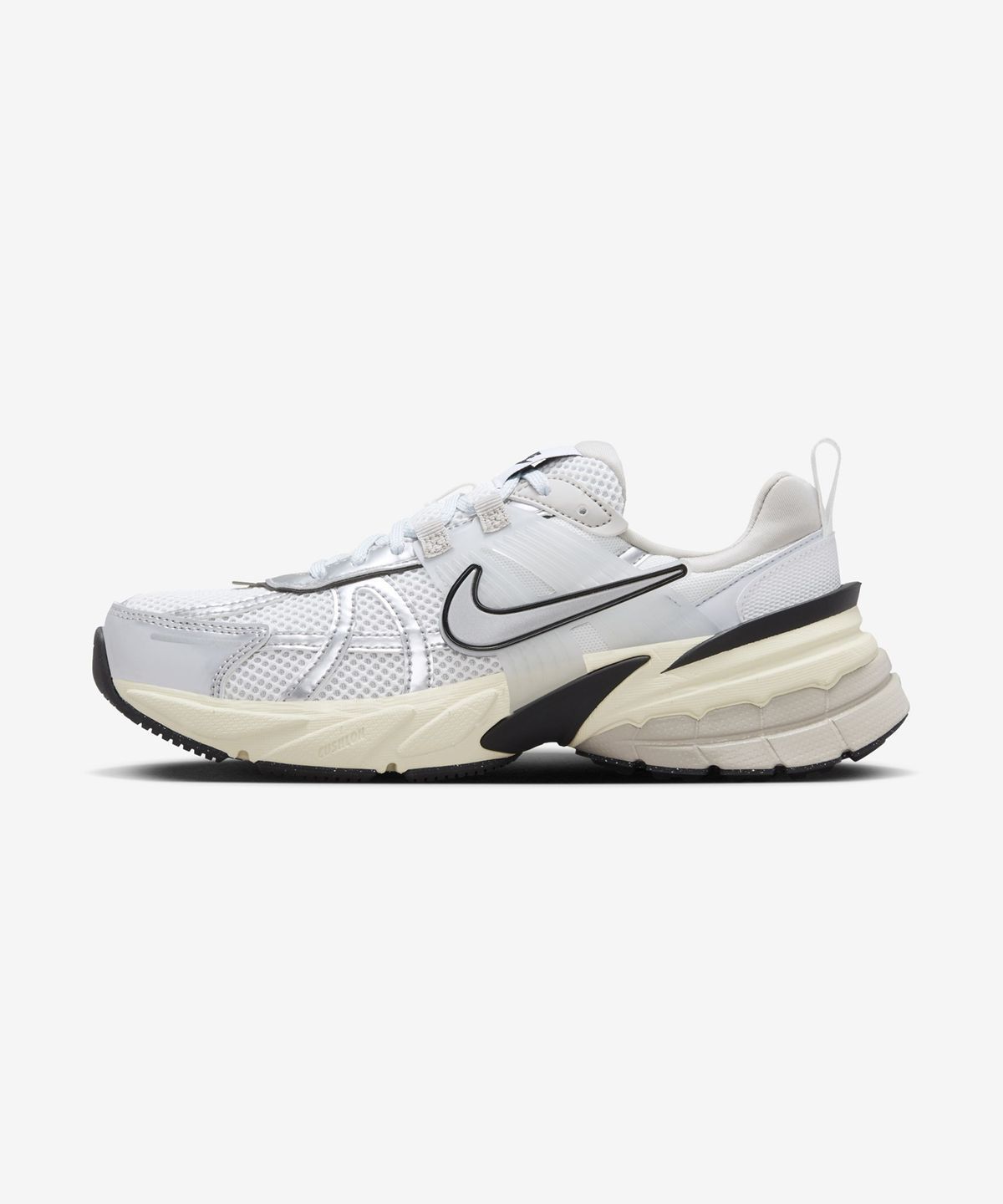 V2K 런 W - 서밋 화이트:퓨어 플래티넘:라이트 아이언 오어:메탈릭 실버 