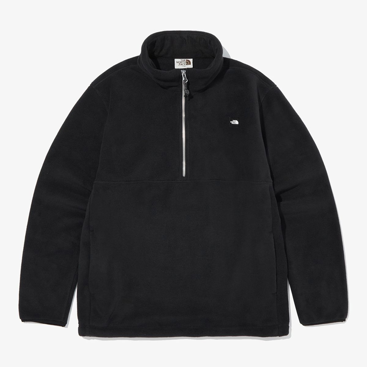 [무료반품]NA4FQ50J 화이트라벨 컴피 플리스 아노락_BLACK