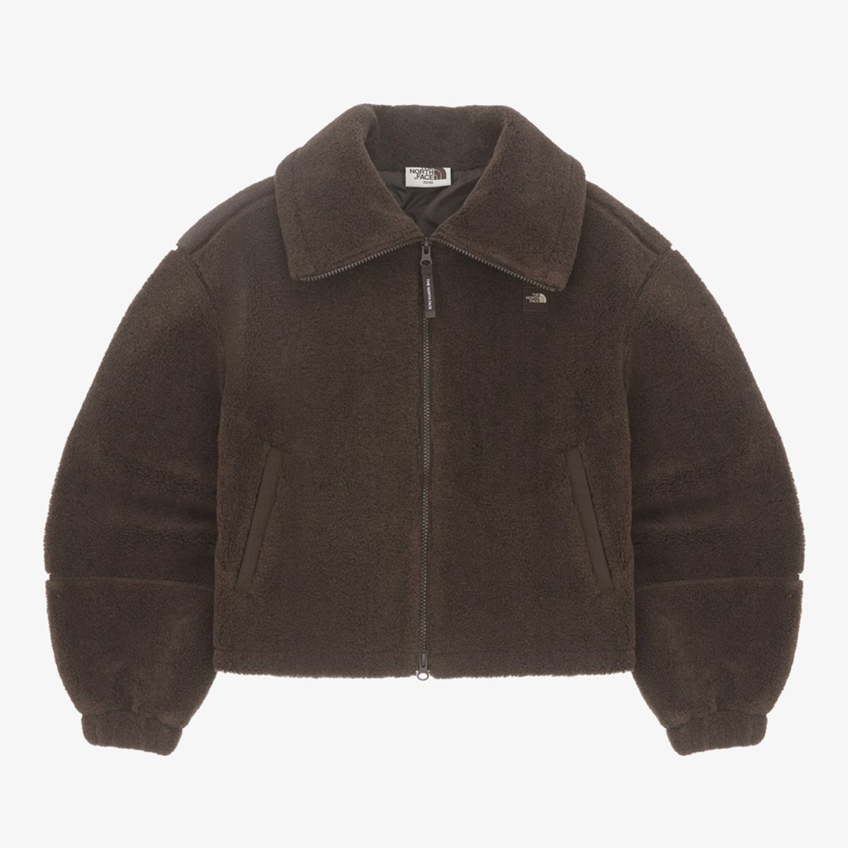 [무료반품]NJ4FQ80J 화이트라벨 여성 뉴 퍼피 플리스 자켓_BROWN