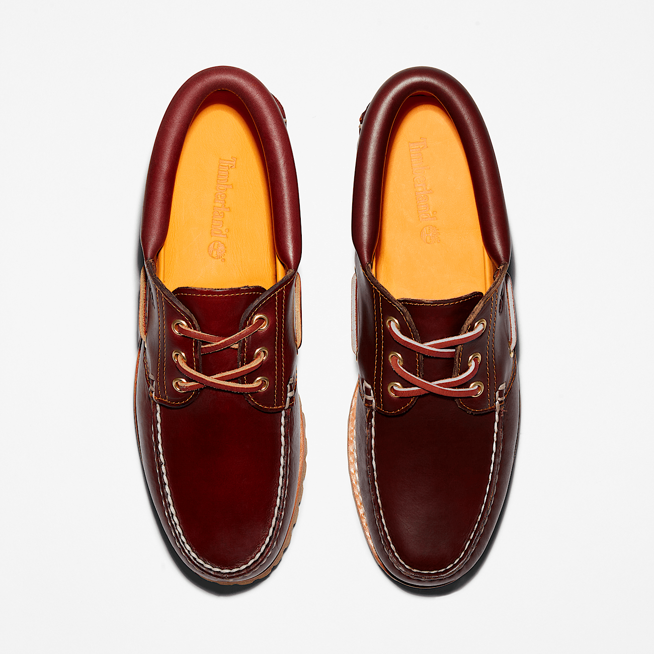 Men's 3-Eye Lug Handsewn Boat Shoe