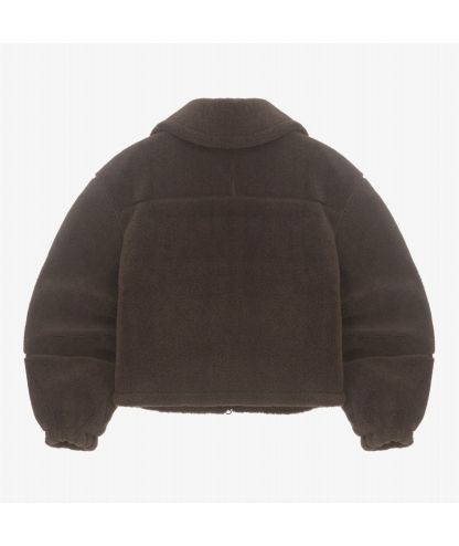 [무료반품]NJ4FQ80J 화이트라벨 여성 뉴 퍼피 플리스 자켓_BROWN
