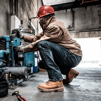 Men's Direct Attach 6" Steel Toe Waterproof Work Boot