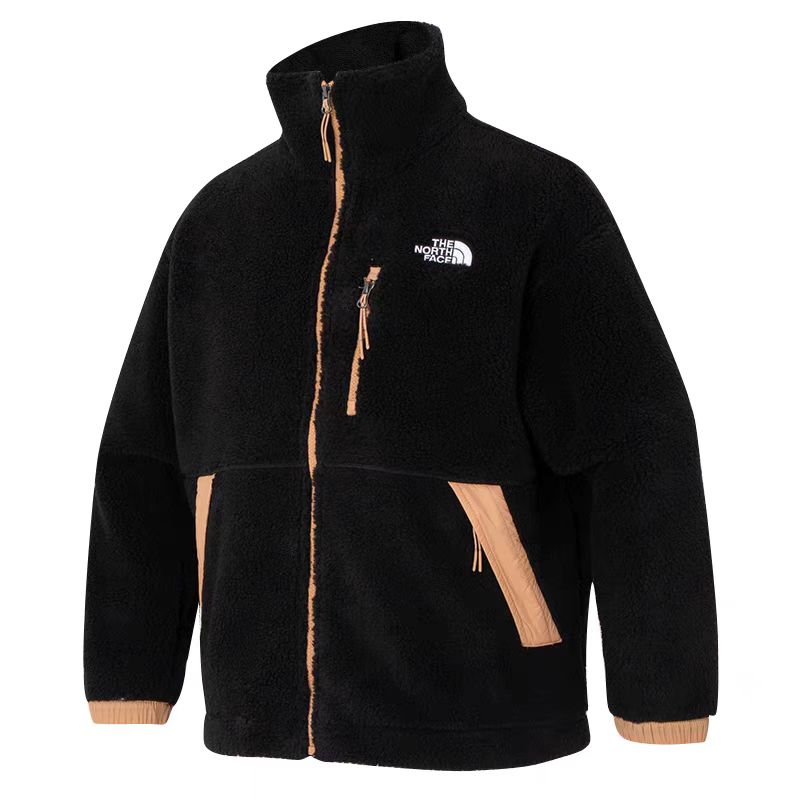 【THthtE NORthtTH FAthtCE】라인 울 양털 재킷