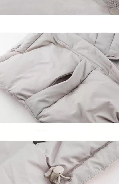 【Ththte Northtth Fathtce】2025년 가을 겨울 신작 스타일 후드 첨부 다운 재킷