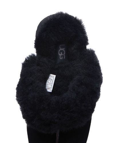 퍼 카라 플랫폼 샌들 (디스케트) W - 블랙 