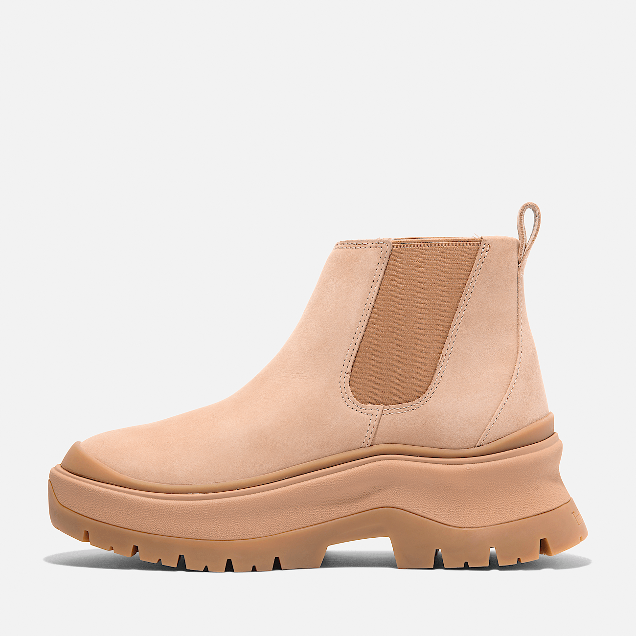Women's Roxie Lane Mid Chelsea Boot - Light Beige Nubuck