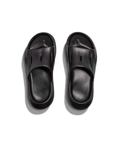 [무료반품](공용) 오라 리커버리 슬라이드 3 - 블랙