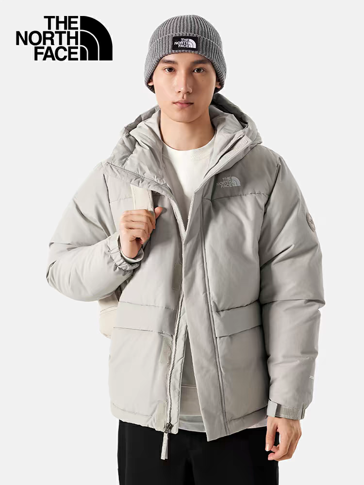 【Ththte Northtth Fathtce】2025년 가을 겨울 신작 스타일 후드 첨부 다운 재킷