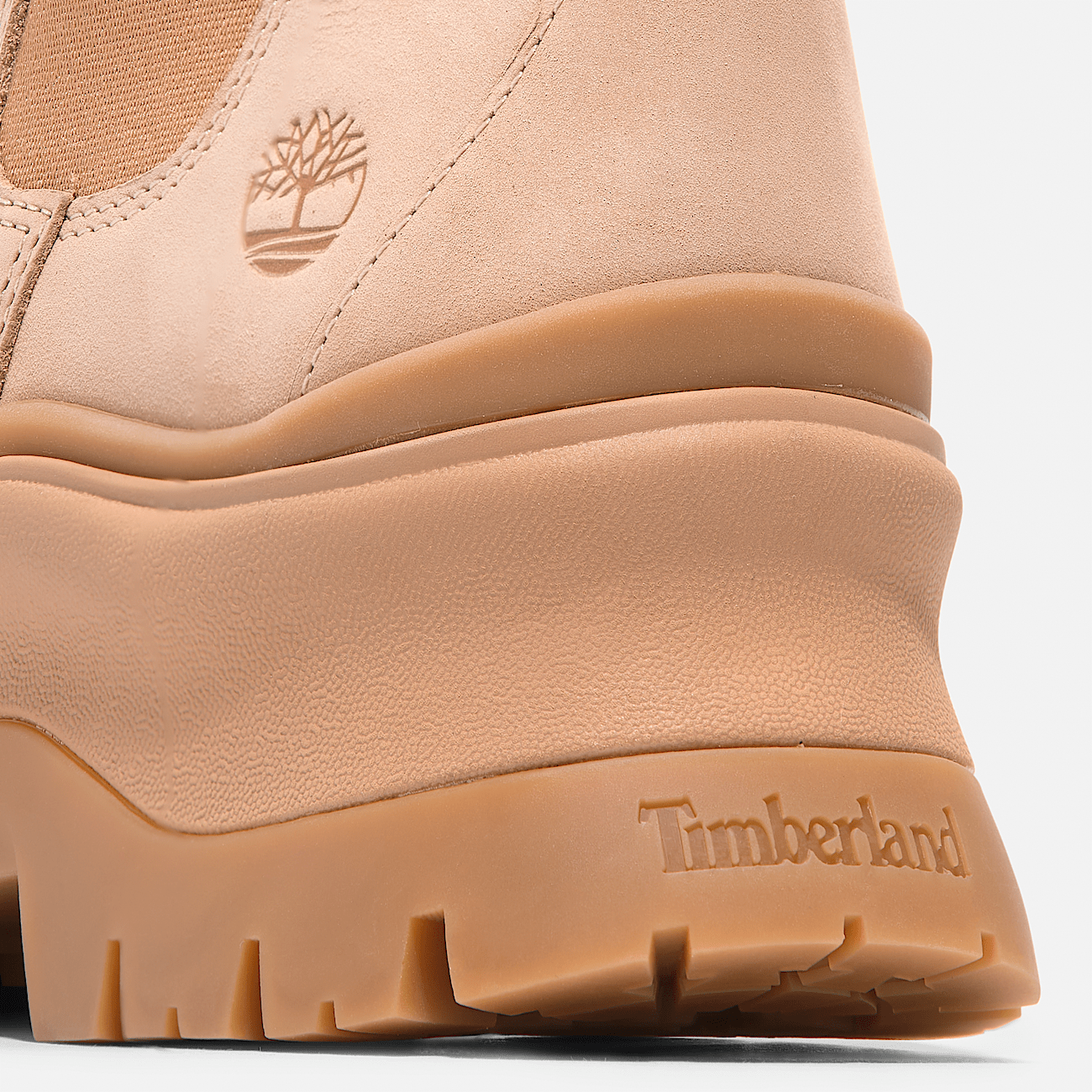 Women's Roxie Lane Mid Chelsea Boot - Light Beige Nubuck