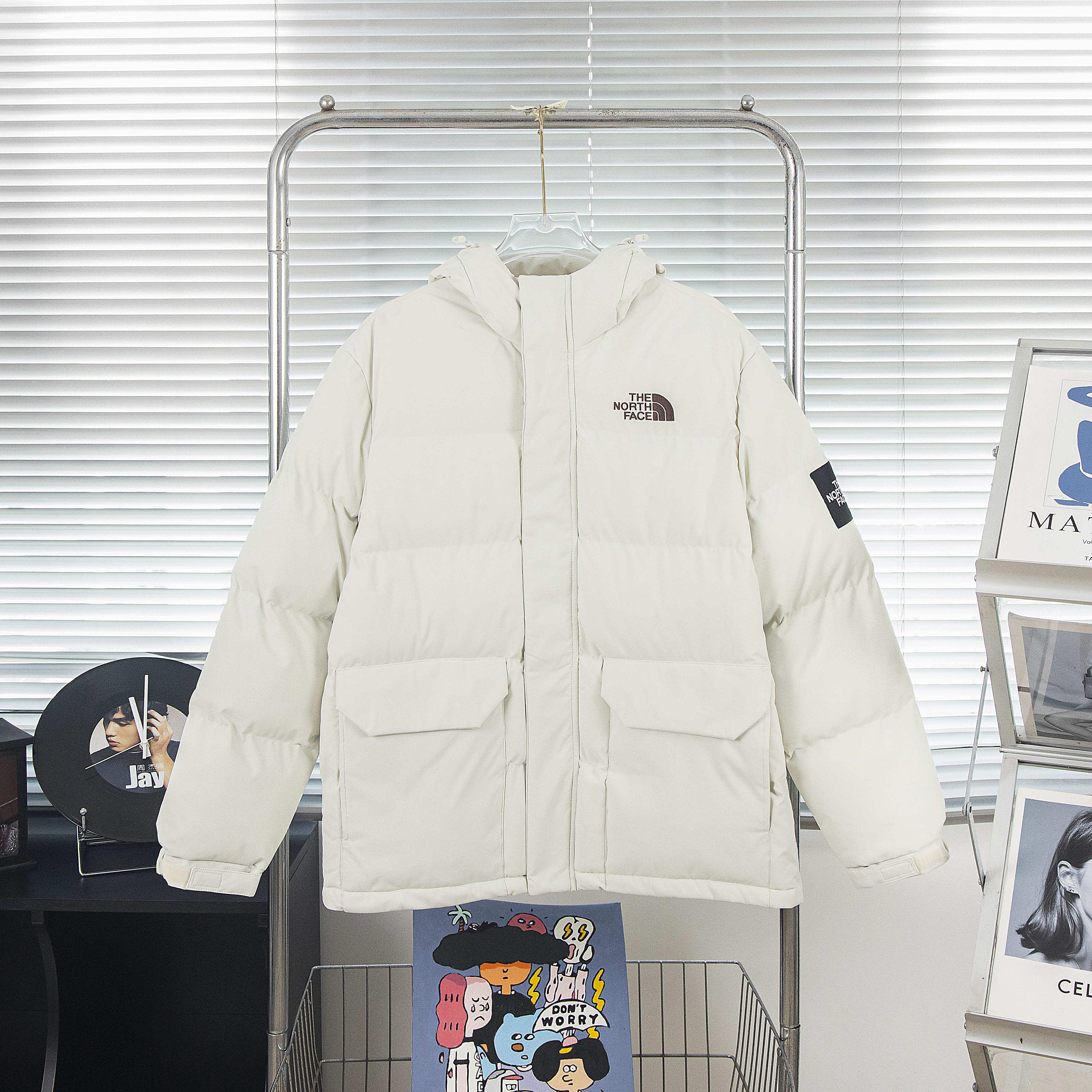 ★신작・25SS★인기★【THthtE NORthtTH FAthtCE】★M의 눕체 볼 재킷