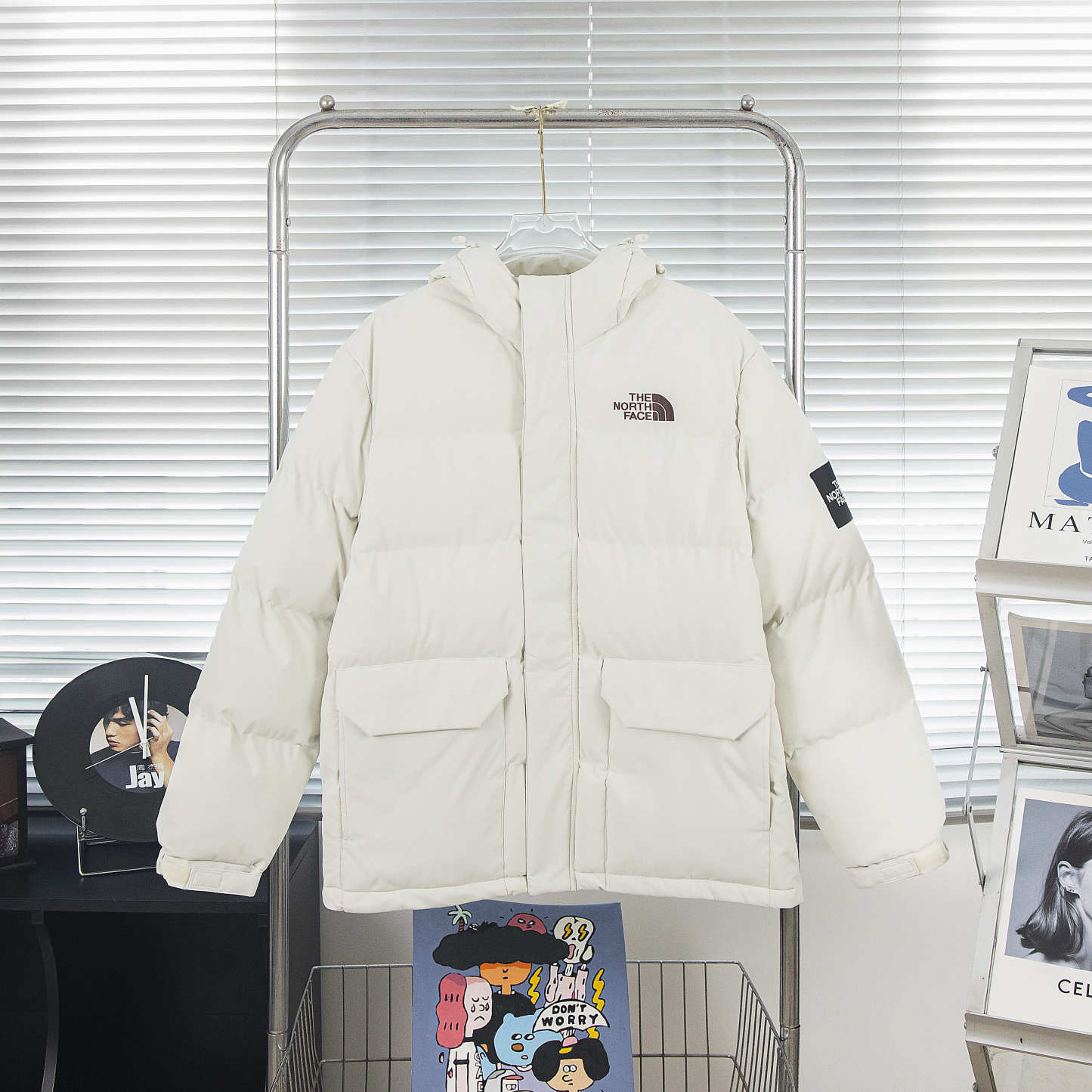 ★신작・25SS★인기★【THthtE NORthtTH FAthtCE】★M의 눕체 볼 재킷