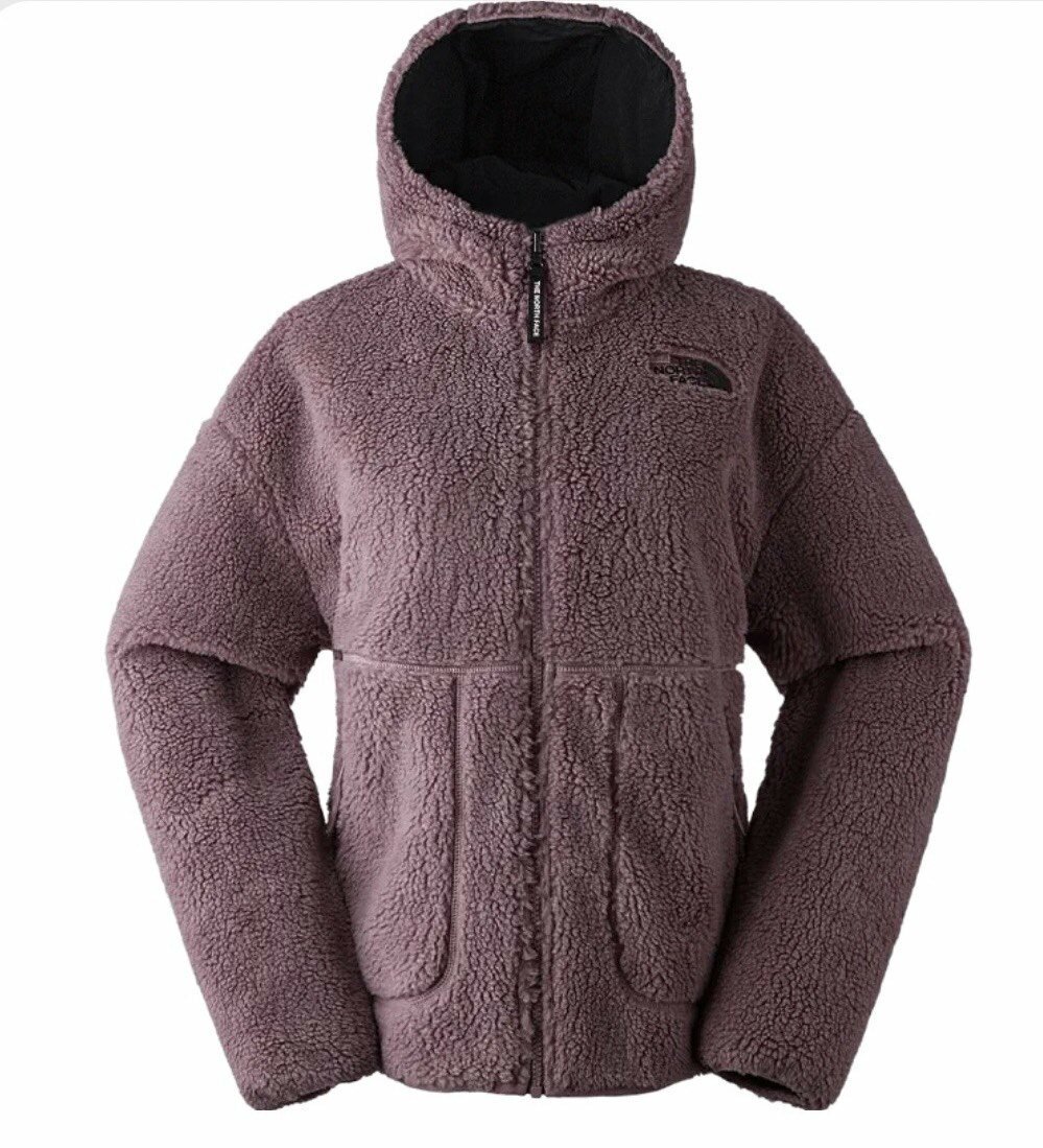 [ THE NORTH FACE ] レディース リバーシブルウォームフードジャケット レンコンパープル/ブラックインナー