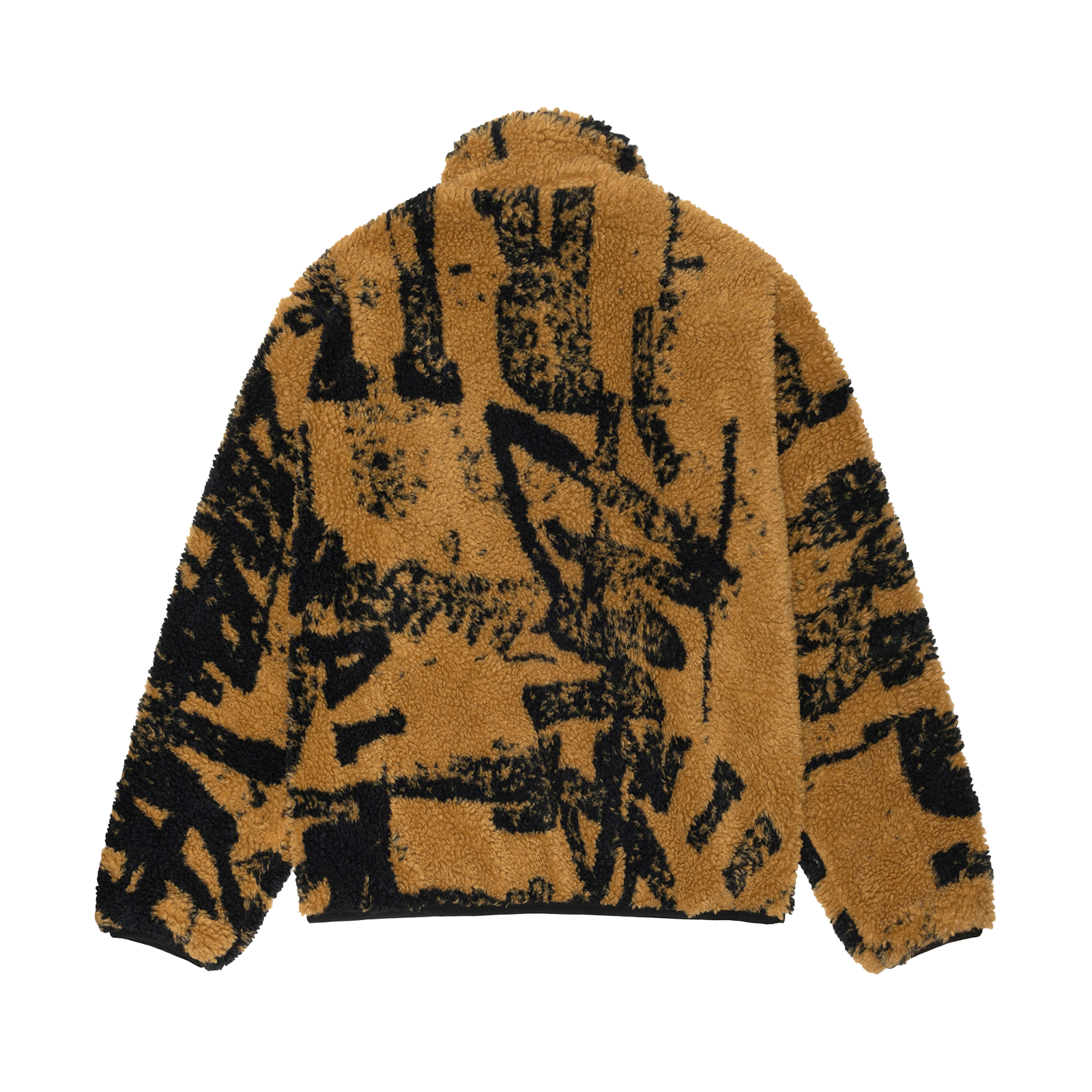 STUthtSSY - Sherpa Reversible Jkt Stamp - (Yellow)