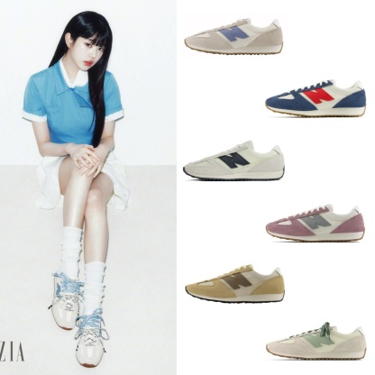 [장원영/인기 착용템]뉴발란스 471 패브릭 스니커즈