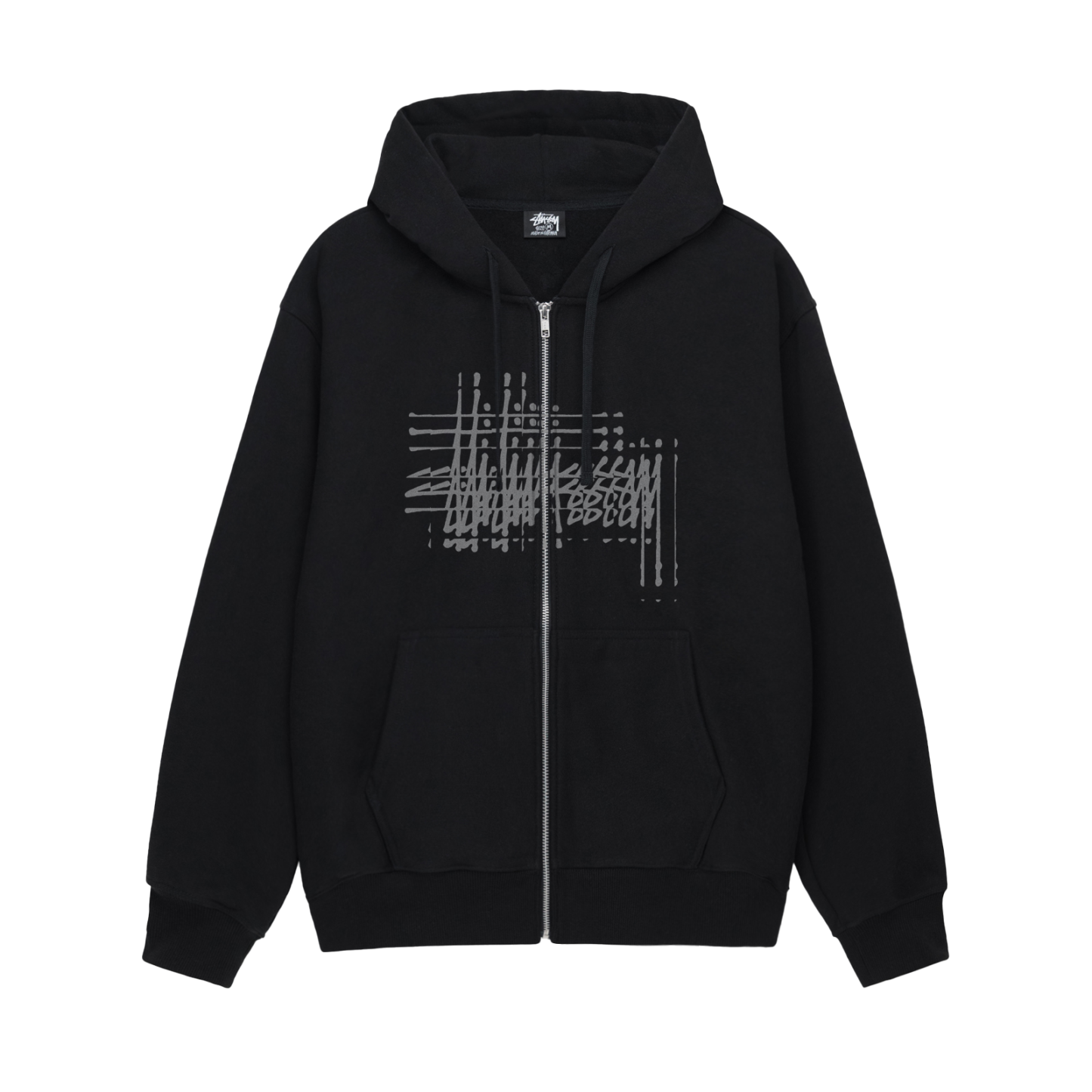STUthtSSY - Refracted Zip Hood - (Blac)