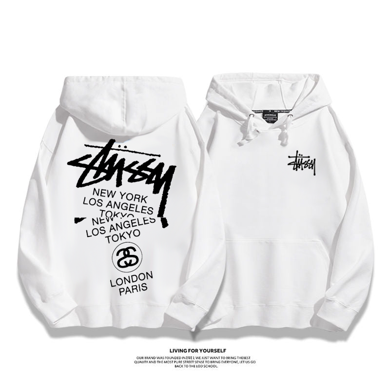 STUthtSSY fashionable street style hoodie