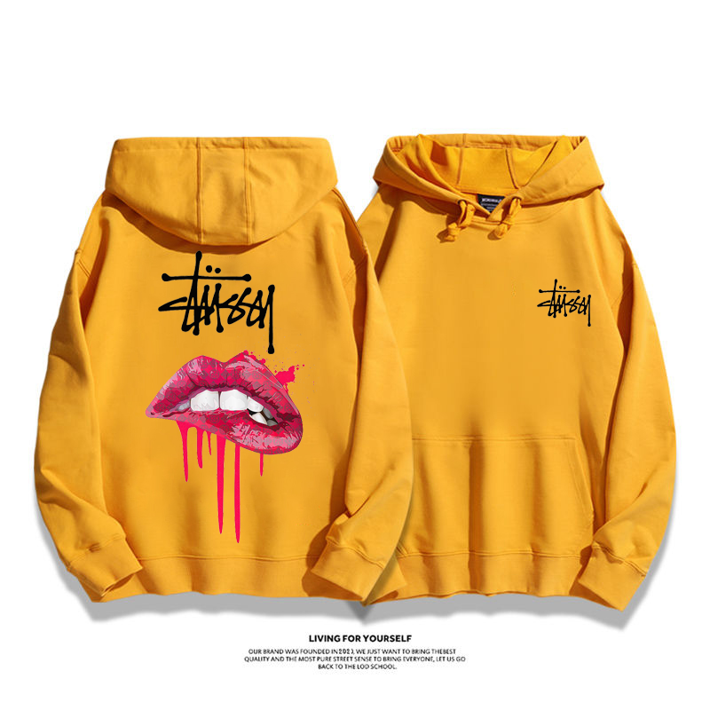 STUthtSSY Bloody Red Lips Hoodie
