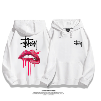 STUthtSSY Bloody Red Lips Hoodie