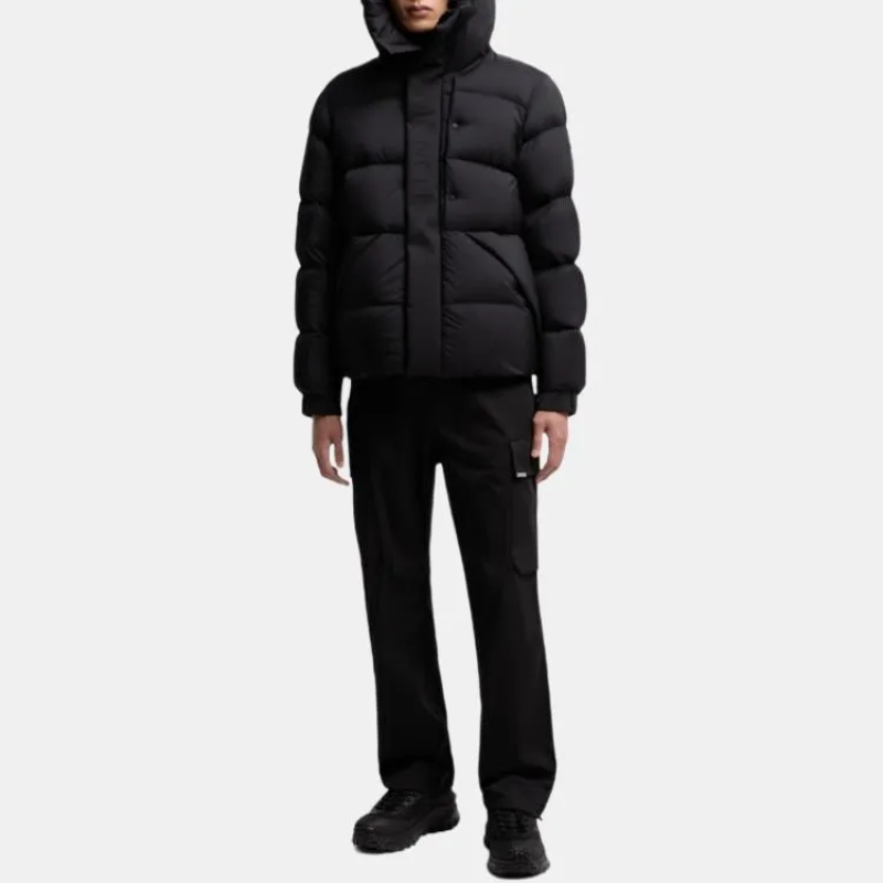 몽클레르 마데이라 쇼트 다운 자켓 블랙