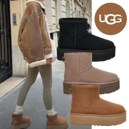 (UGG women) 여성 플랫폼 부츠 클래식 미니 플렛폼 Classic Mini Platform 3종