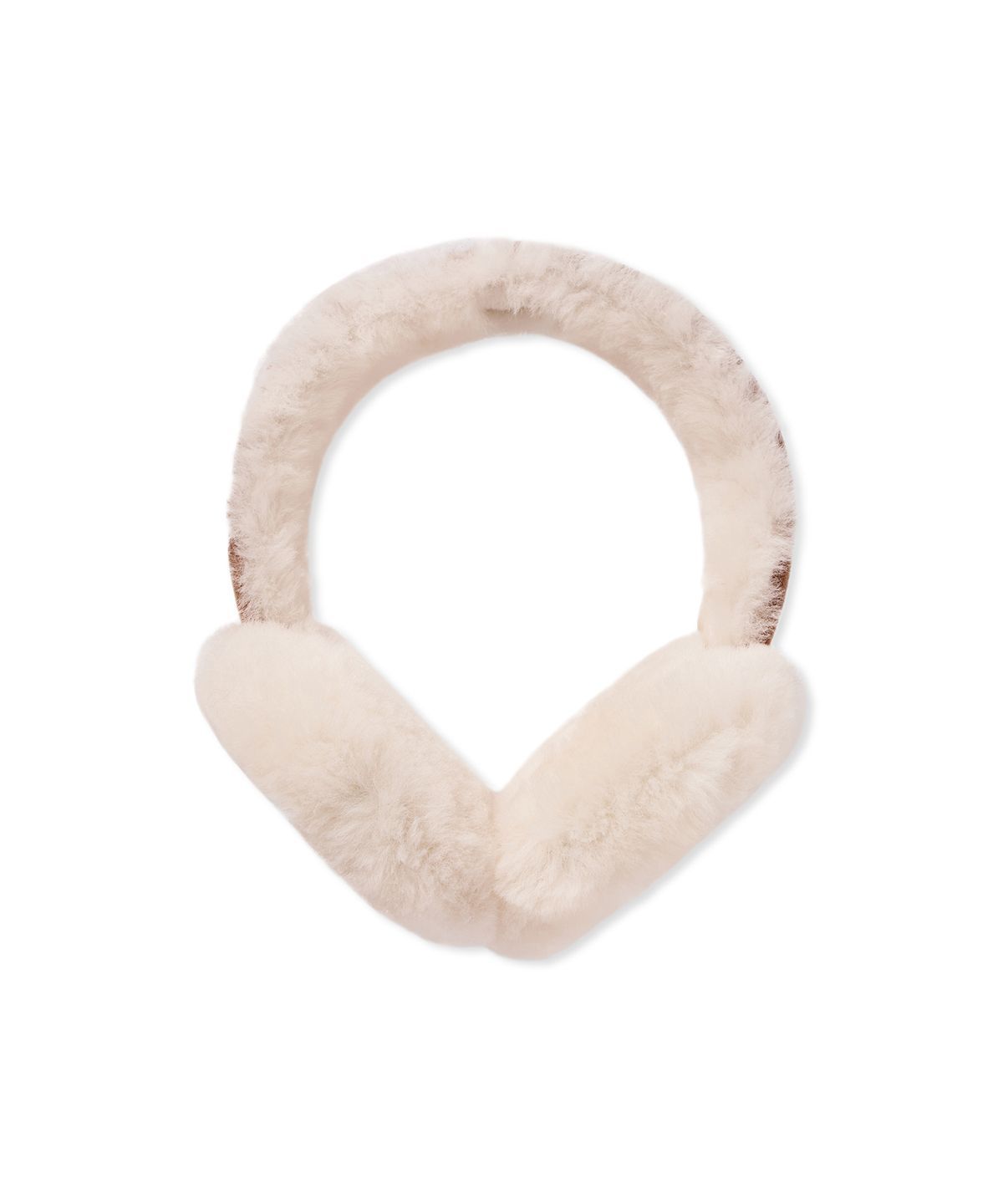 UthtGG 양모 귀마개 (엠브로이더드 로고 이어머프) W - 체스넛