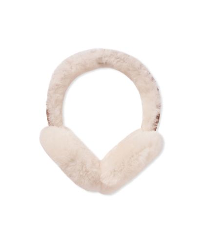 UthtGG 양모 귀마개 (엠브로이더드 로고 이어머프) W - 체스넛