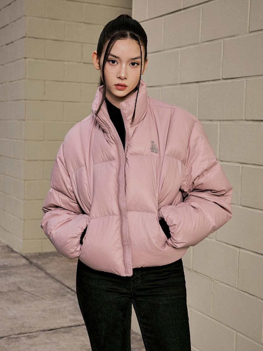 [카리나PICK]여성 크롭 커브패딩 LA다저스