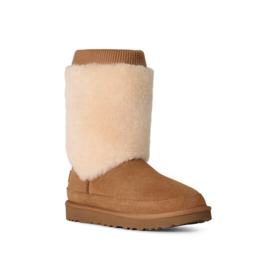  25FW 스웨이드 립 니트 프리미엄 부츠 (클래식 숏 포지) 2종 택