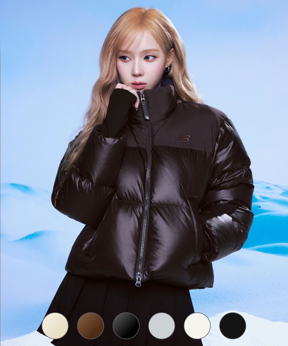 [무료반품] WOMEN 액티브 숏 구스다운 (6컬러)