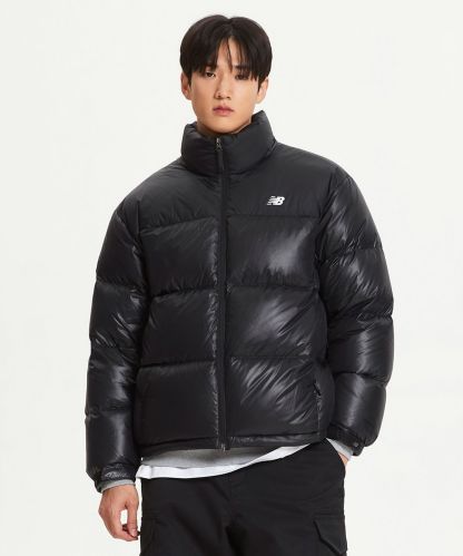 [무료반품] 남여공용 액티브 하이퍼 숏 구스다운 (BLACK)