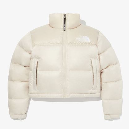 여성 눕시 숏 자켓_SAND SHELL