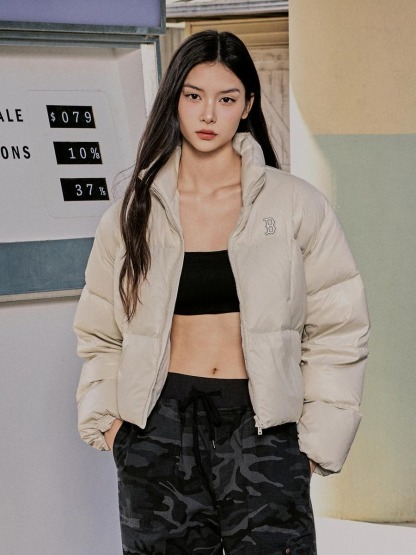 [카리나PICK]여성 크롭 커브패딩 LA다저스