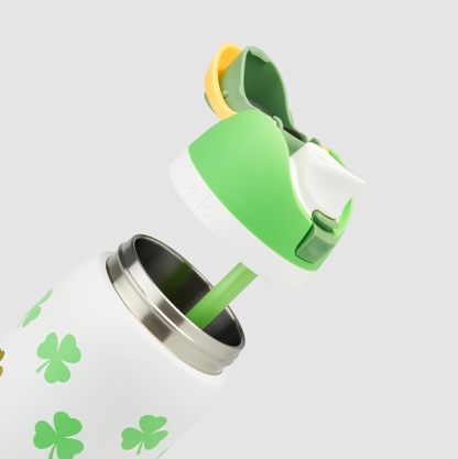 Owala FreeSip, 32 ounces, clover rainbow